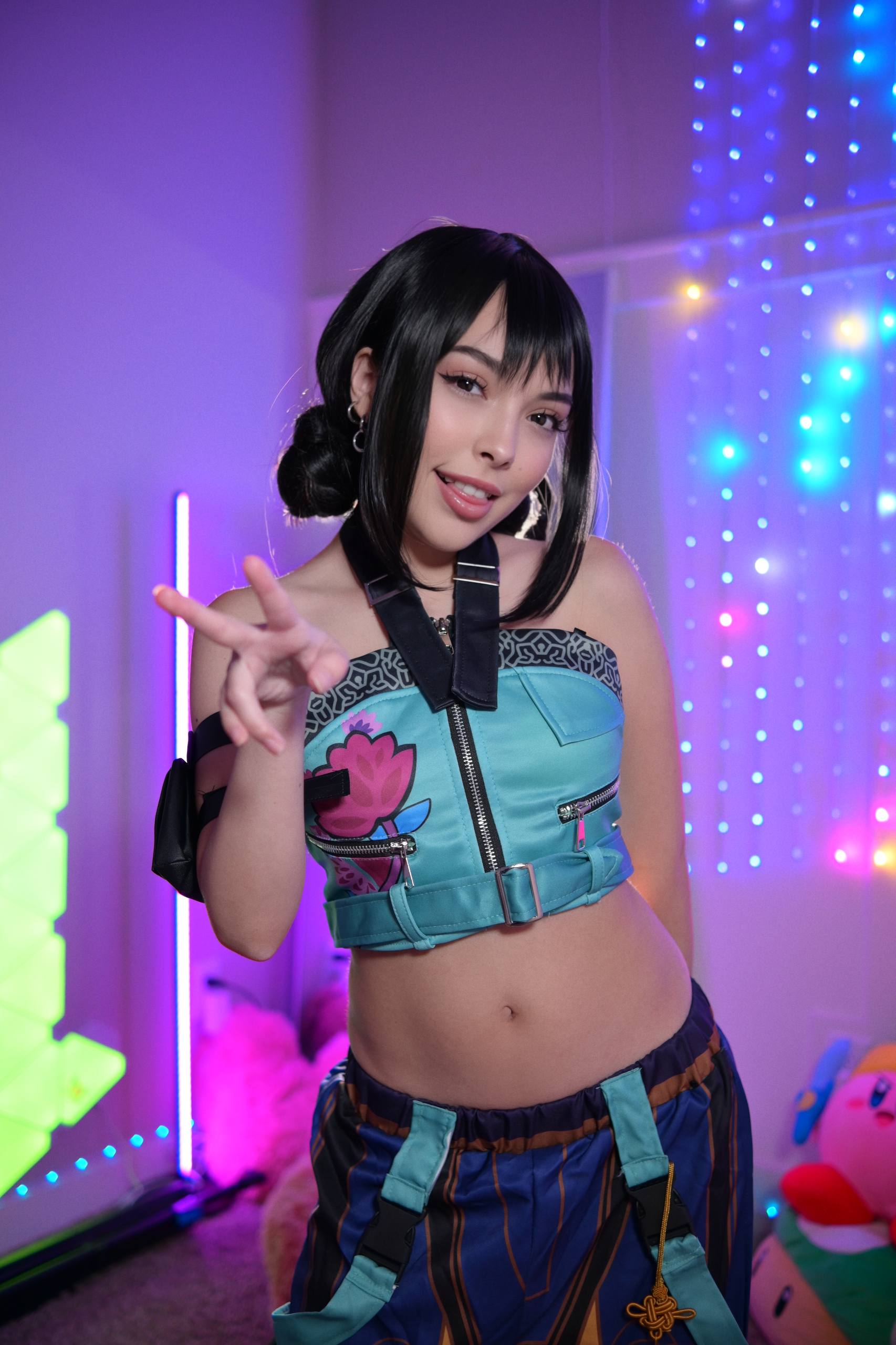 Zoey K-Pop Demon Hunters cosplay